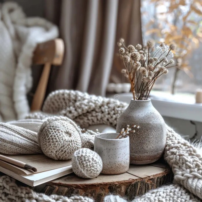 Cozy decor for fall and winter