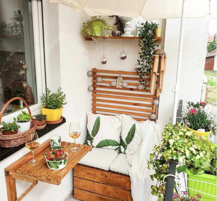 Balcony small ideas cool garden tiny digsdigs perfect dish